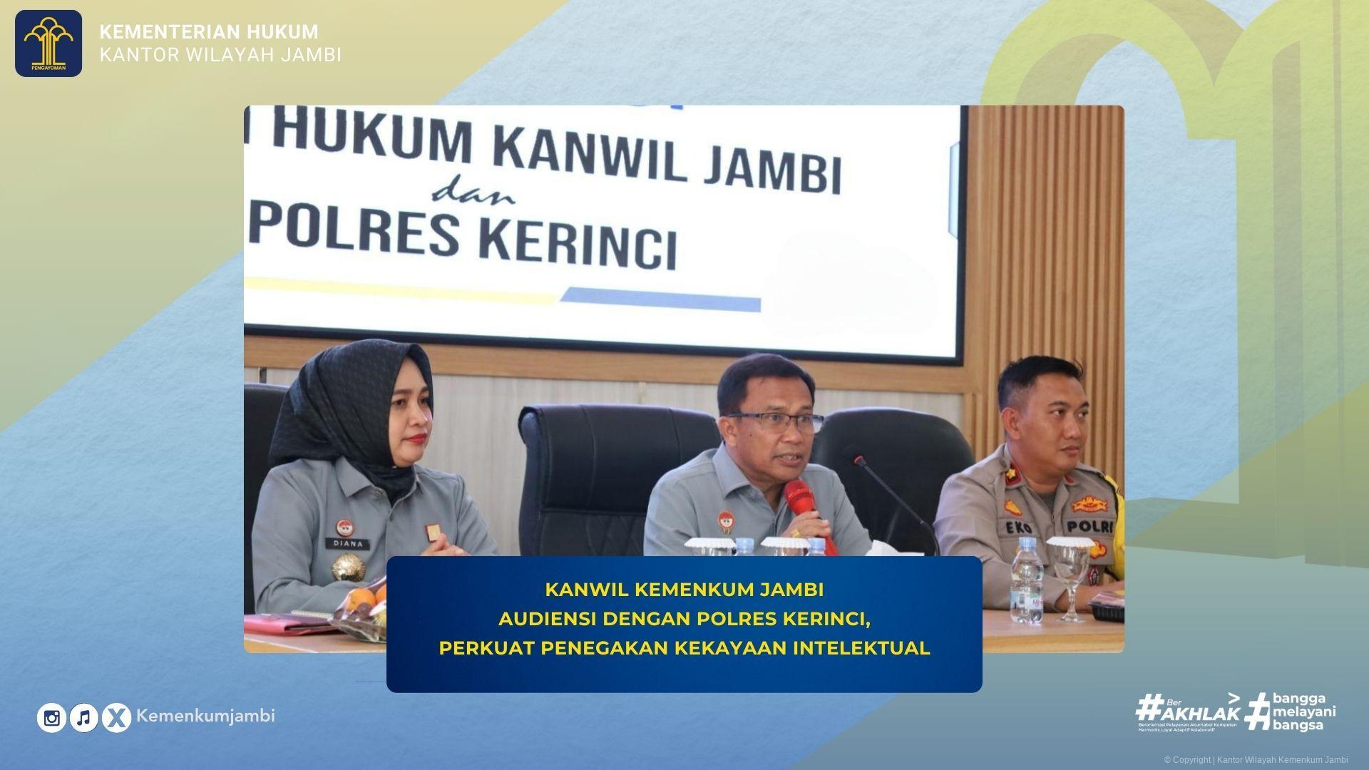 Audiensi ki polres kerinci